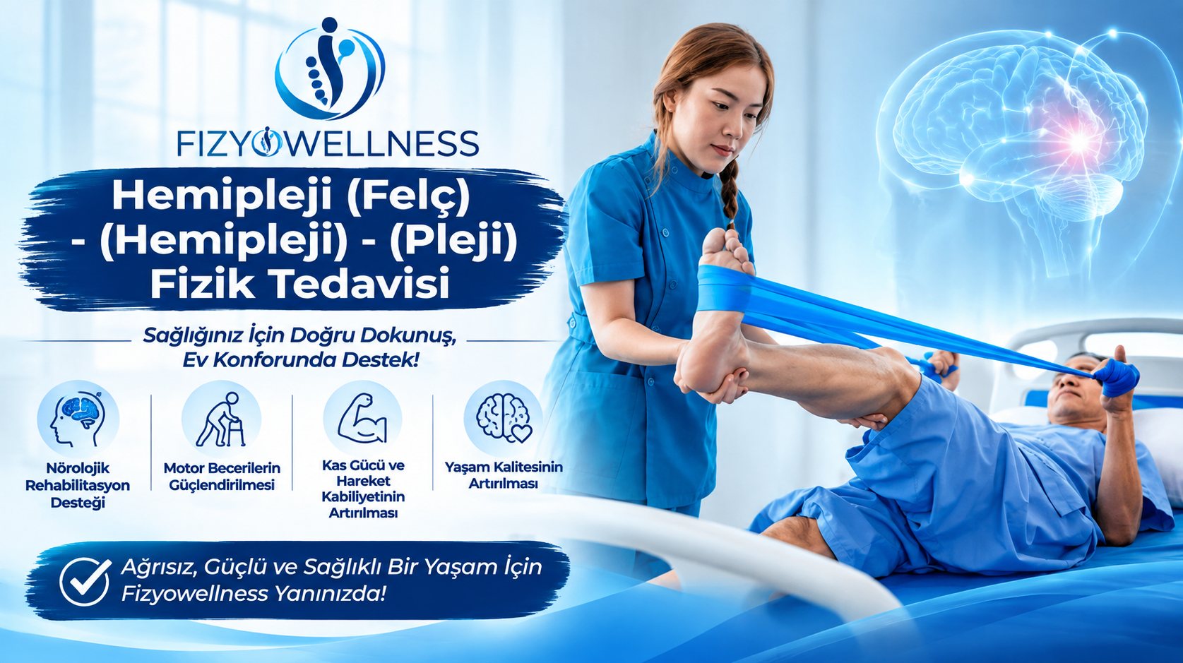 Hemipleji (Felç) - (Hemipleji) - (Pleji) Fizik Tedavisi